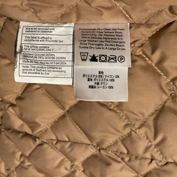 Eddie Bauer Premium Goose Down Vest Women's Size Medium - Picture 5 of 6